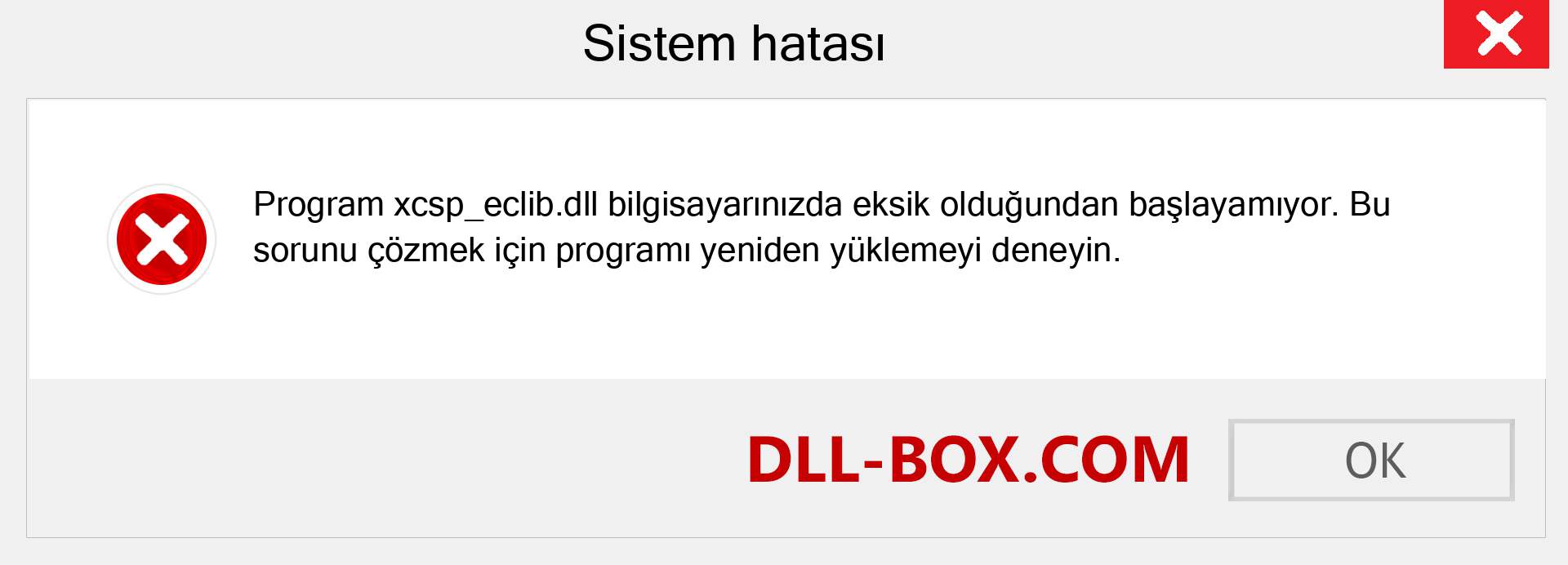 xcsp_eclib.dll dosyası eksik mi? Windows 7, 8, 10 için İndirin - Windows'ta xcsp_eclib dll Eksik Hatasını Düzeltin, fotoğraflar, resimler